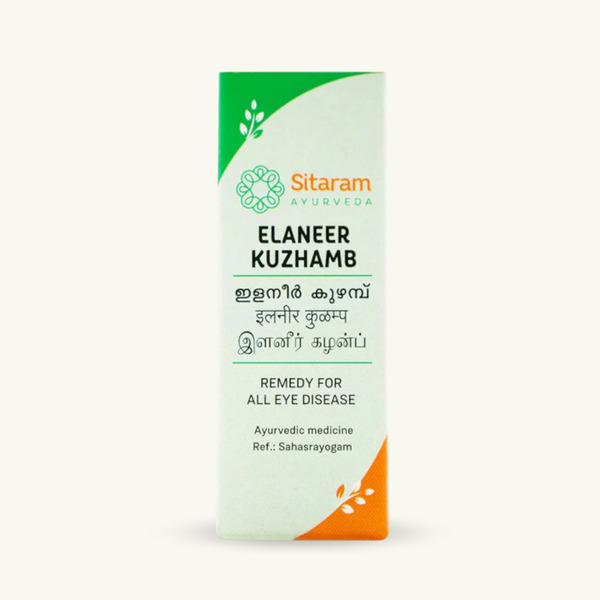 Sitaram Ayurveda, Elaneer Kuzhambu, 8 ml, Thailam ayurvedico clasico