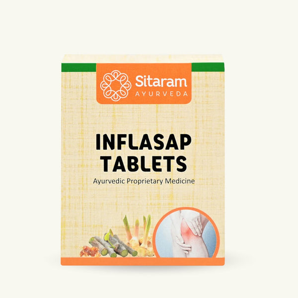 Sitaram Ayurveda, Inflasap comprimidos, 50 comprimidos, suplemento ayurvedico